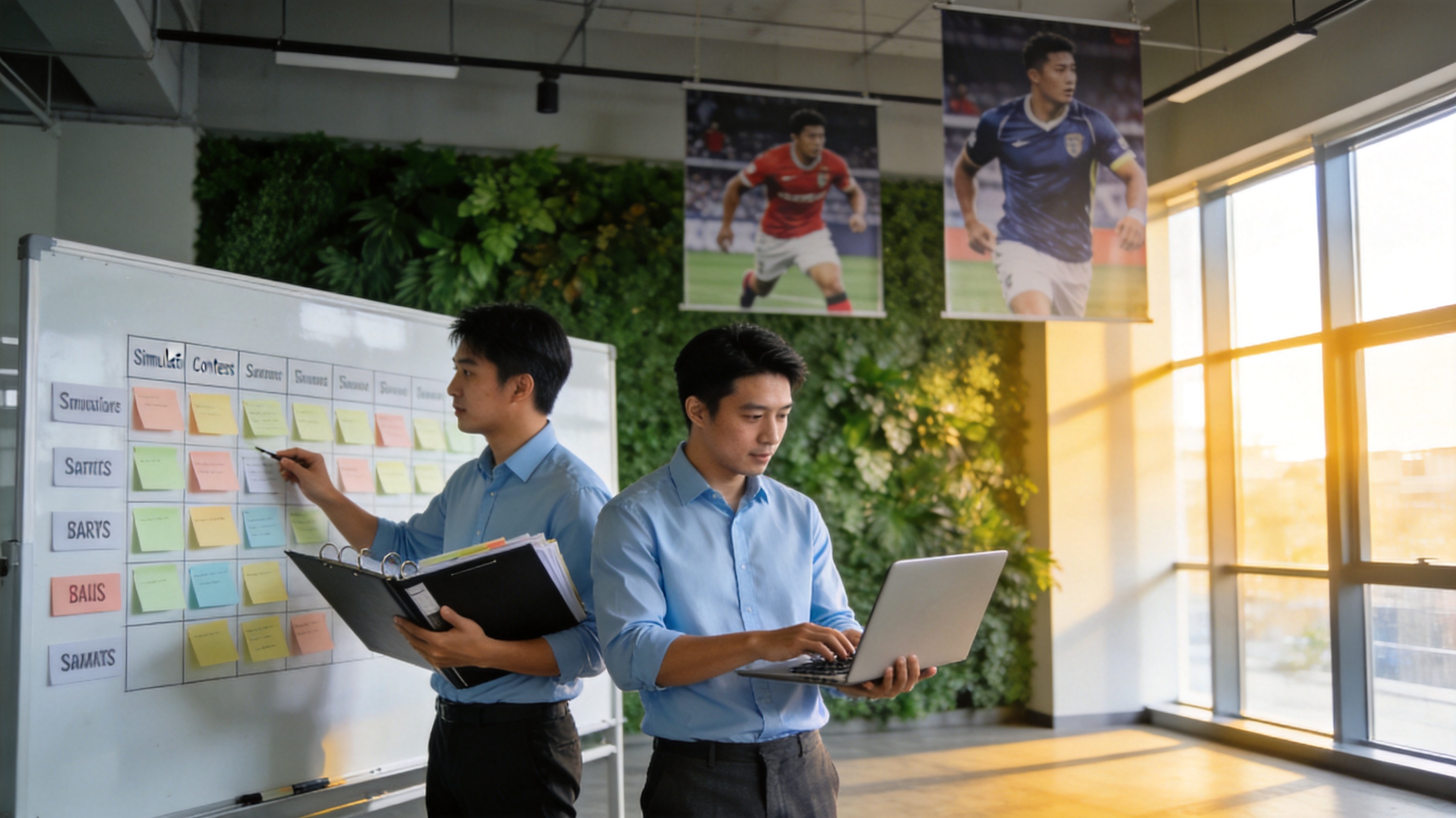 品牌说明模块中呈现内容分类目录与球队档案整理方式的场景
